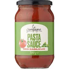 La Campagna Pastasauce with Basilicum 500g